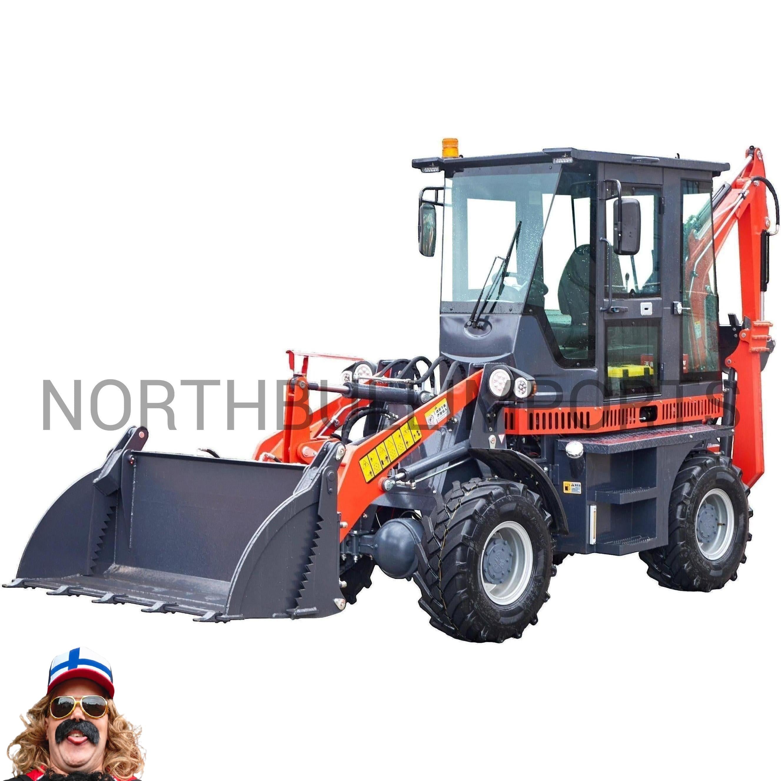 WT35 Backhoe loader – Northbull Imports