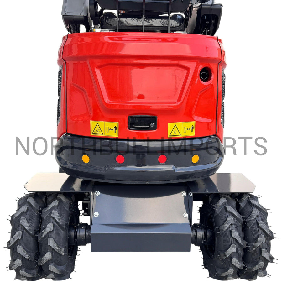 HT15 minikaivuri pyöräalustalla thumbnail 3