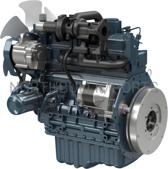 Kubota 1505 moottori (WT35)